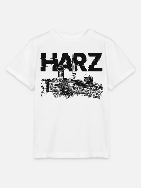 Harz Brocken Wandern - Stanley/Stella Kinder T-Shirt MINI CREATOR - Weiß