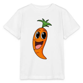 Carrot Carrot Vegetables - Stanley/Stella MINI CREATOR Kids’ T-Shirt - white - Front - Maike (125cm)
