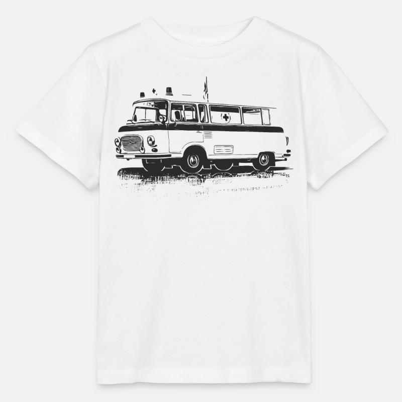 Barkas - B1000 - Krankenwagen - Stanley/Stella Kinder T-Shirt MINI CREATOR  - Weiß