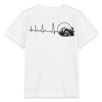 Heartbeat Kraz GDR Truck - Stanley/Stella MINI CREATOR Kids’ T-Shirt - white - Front - Maike (125cm)