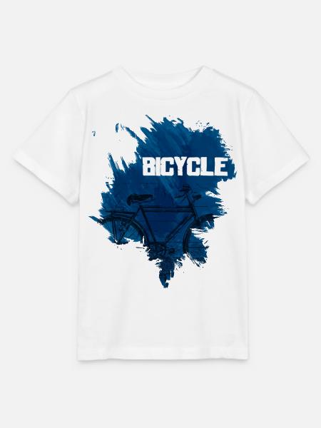 Bicycle - Stanley/Stella Kinder T-Shirt MINI CREATOR - Weiß