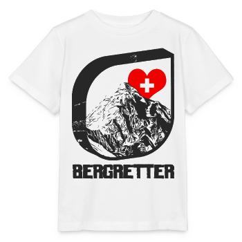 Bergretter - Stanley/Stella Kinder T-Shirt MINI CREATOR  - Weiß - Vorne - Maike (125cm)
