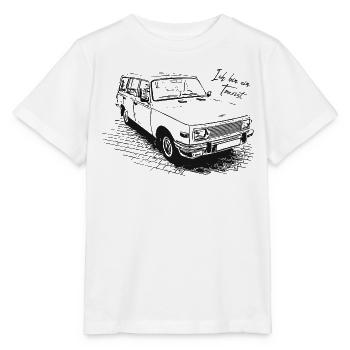 Ich bin ein Tourist | Wartburg - Stanley/Stella Kinder T-Shirt MINI CREATOR  - Weiß - Vorne - Maike (125cm)