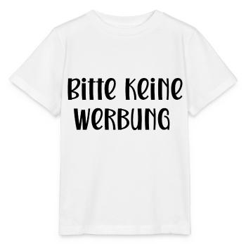 Bitte keine Werbung - Stanley/Stella Kinder T-Shirt MINI CREATOR  - Weiß - Vorne - Maike (125cm)