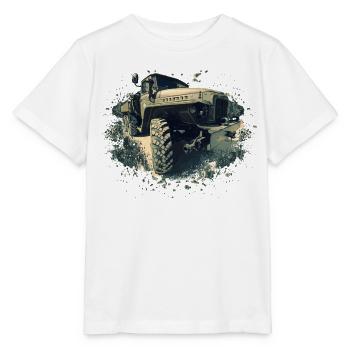 Oural 375 | | rda | de la NVA CAMION - T-shirt bio MINI CREATOR Stanley/Stella Enfant - blanc - Devant - Maike (125cm)