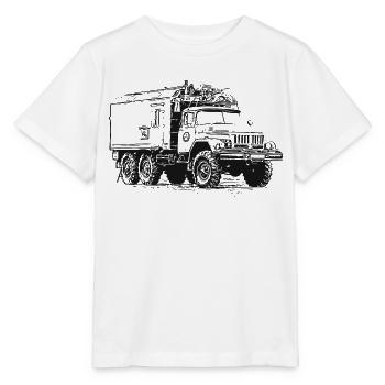 ZIL 131 KO - Stanley/Stella Kinder T-Shirt MINI CREATOR  - Weiß - Vorne - Maike (125cm)