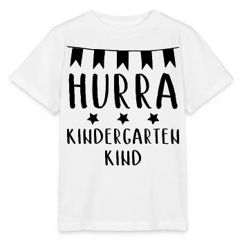 Hurra Kindergartenkind - Stanley/Stella Kinder T-Shirt MINI CREATOR  - Weiß - Vorne - Maike (125cm)