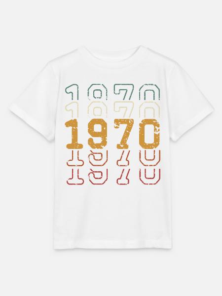 1970 - Stanley/Stella Kinder T-Shirt MINI CREATOR  - Weiß