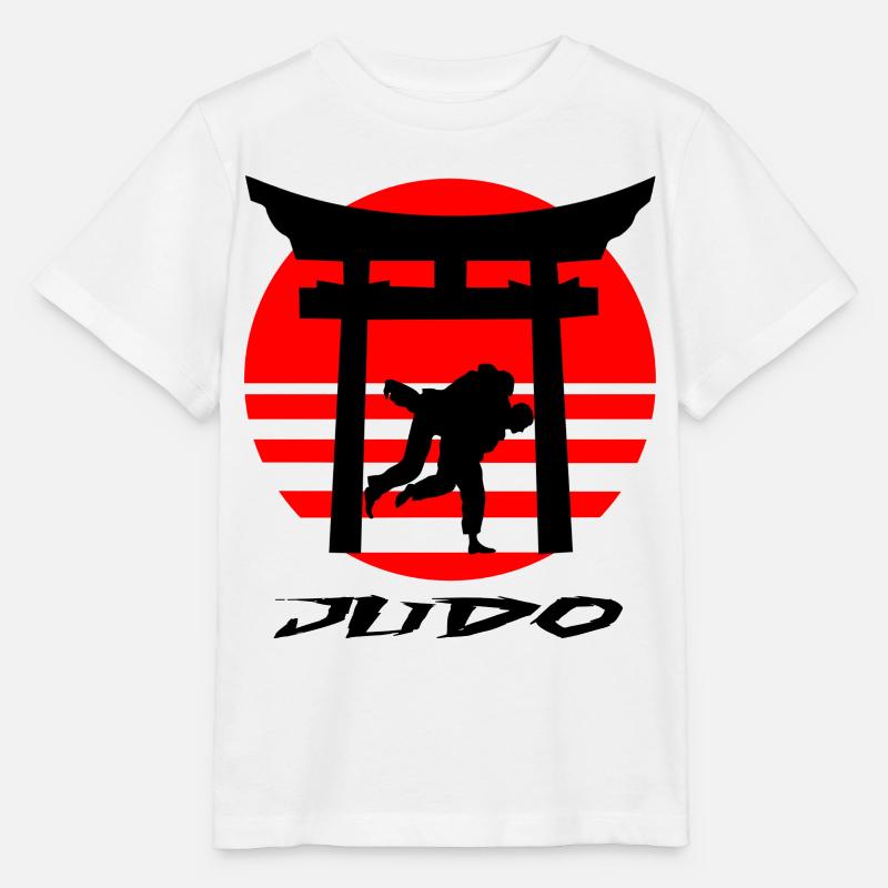 Judo - T-shirt bio MINI CREATOR Stanley/Stella Enfant - blanc