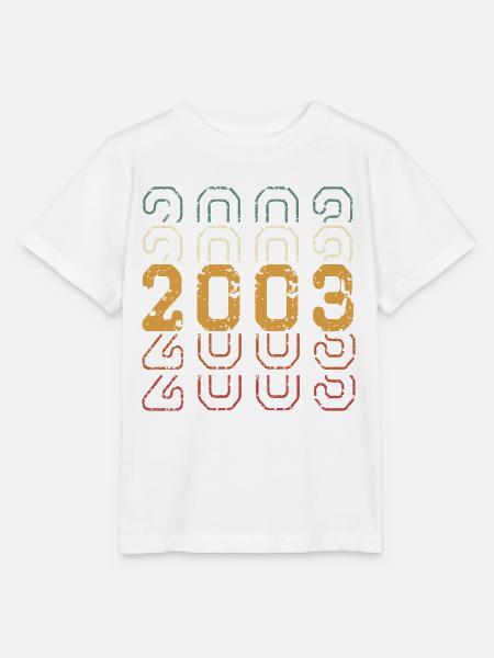 2003 - Stanley/Stella Kinder T-Shirt MINI CREATOR  - Weiß
