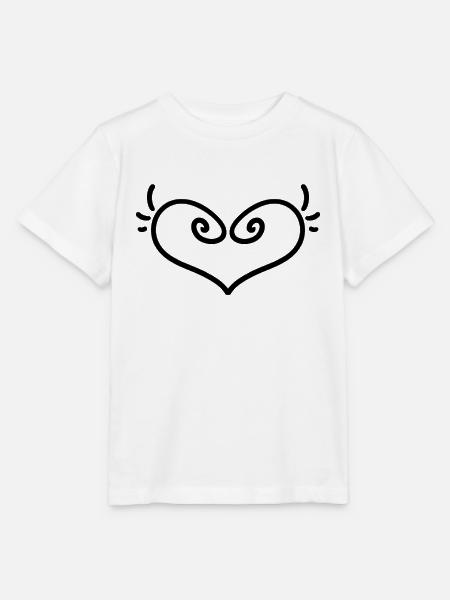 Herz Engel Schutzengel - Stanley/Stella Kinder T-Shirt MINI CREATOR - Weiß