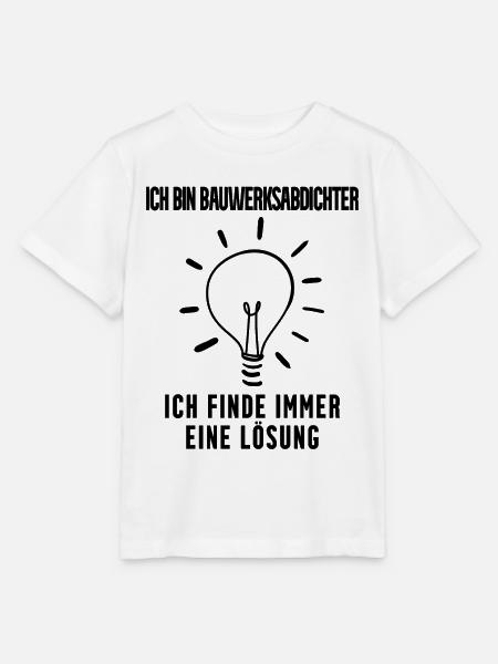 Bauwerksabdichter Beruf Ausbildung - Stanley/Stella Kinder T-Shirt MINI CREATOR - Weiß
