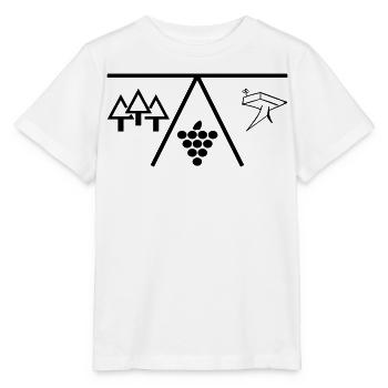 LOGO Palatina - T-shirt bio MINI CREATOR Stanley/Stella Enfant - blanc - Devant - Maike (125cm)