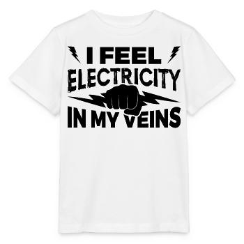 Electrical engineer - Stanley/Stella MINI CREATOR Kids’ T-Shirt - white - Front - Maike (125cm)