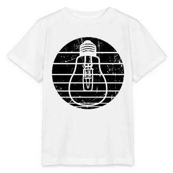 Ampoule - T-shirt bio MINI CREATOR Stanley/Stella Enfant - blanc - Devant - Maike (125cm)