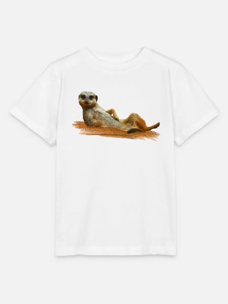Erdmännchen - Stanley/Stella Kinder T-Shirt MINI CREATOR - Weiß