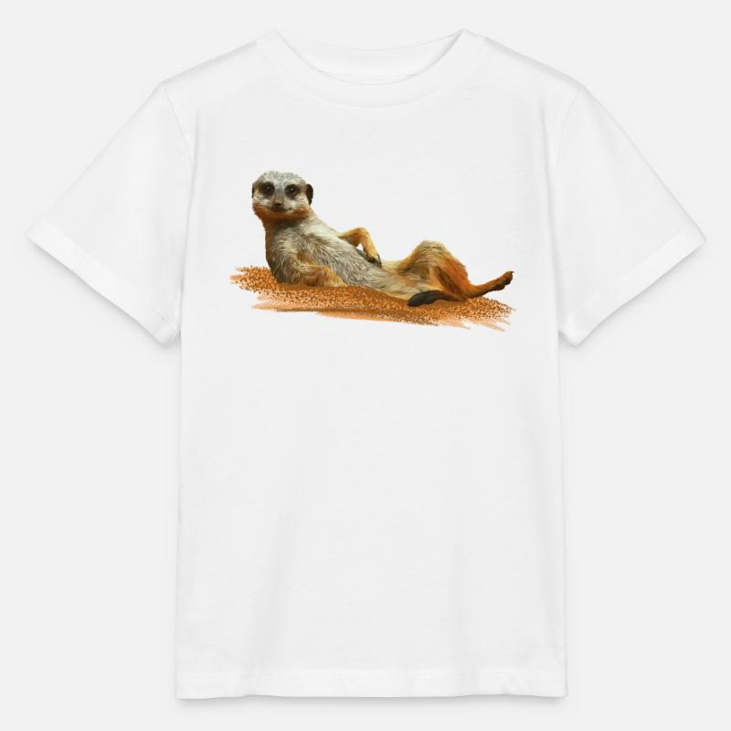 Erdmännchen - Stanley/Stella Kinder T-Shirt MINI CREATOR - Weiß