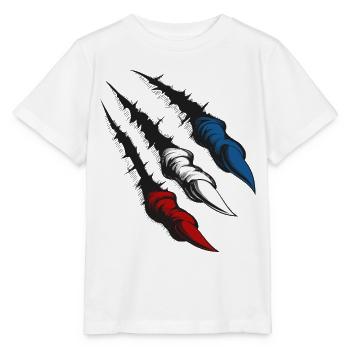 Griffes de Rostock - T-shirt bio MINI CREATOR Stanley/Stella Enfant - blanc - Devant - Maike (125cm)