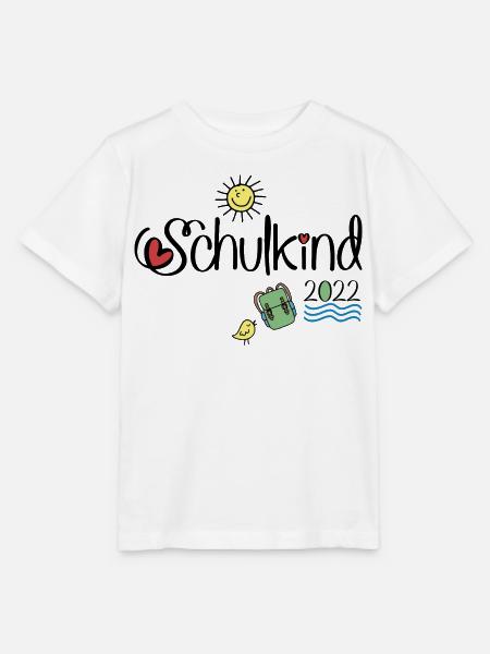 Schulkind 2022 - Stanley/Stella Kinder T-Shirt MINI CREATOR  - Weiß