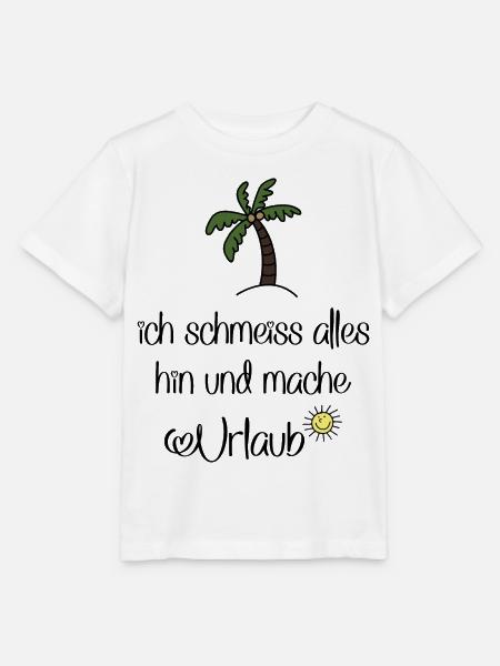 Lustige Sprüche für Urlauber - Stanley/Stella Kinder T-Shirt MINI CREATOR  - Weiß