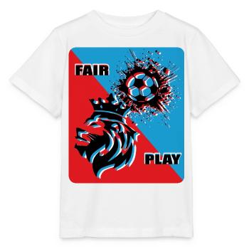 Football Fan - T-shirt bio MINI CREATOR Stanley/Stella Enfant - blanc - Devant - Maike (125cm)
