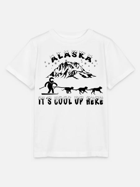Alaska Ski Sport - Stanley/Stella Kinder T-Shirt MINI CREATOR  - Weiß