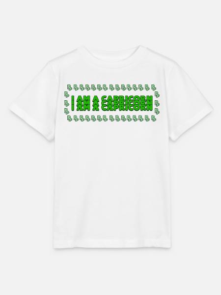 Steinbock Statement Sternzeichen Horoskop Esoterik - Stanley/Stella Kinder T-Shirt MINI CREATOR - Weiß