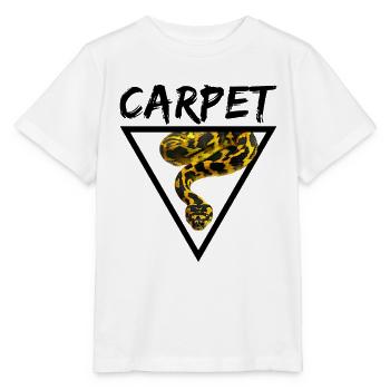 Carpet Python Geometric Snake Owner - Stanley/Stella MINI CREATOR Kids’ T-Shirt - white - Front - Maike (125cm)