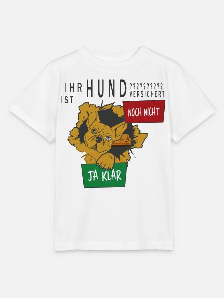 Hunde Versicherung - Stanley/Stella Kinder T-Shirt MINI CREATOR - Weiß