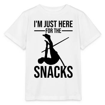 Saut à la perche amusant Saut à la perche - T-shirt bio MINI CREATOR Stanley/Stella Enfant - blanc - Devant - Maike (125cm)