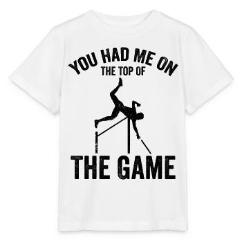 Saut à la perche amusant Saut à la perche - T-shirt bio MINI CREATOR Stanley/Stella Enfant - blanc - Devant - Maike (125cm)