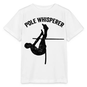 Fun Pole Vault Pole Vault - Stanley/Stella MINI CREATOR Kids’ T-Shirt - white - Front - Maike (125cm)