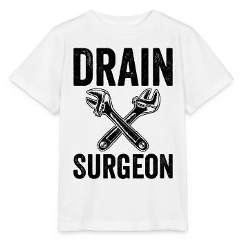 Mécanicien d’égouts Mécanicien sanitaire - T-shirt bio MINI CREATOR Stanley/Stella Enfant - blanc - Devant - Maike (125cm)