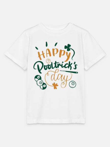 St. Patrick's Billard - Stanley/Stella Kinder T-Shirt MINI CREATOR - Weiß