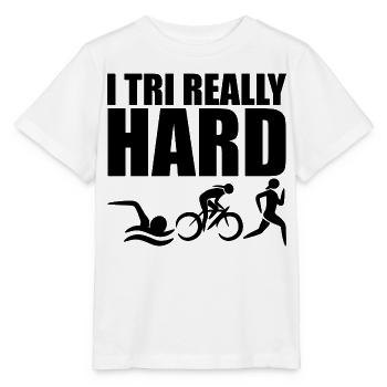 Triathlon - Stanley/Stella Kinder T-Shirt MINI CREATOR  - Weiß - Vorne - Maike (125cm)