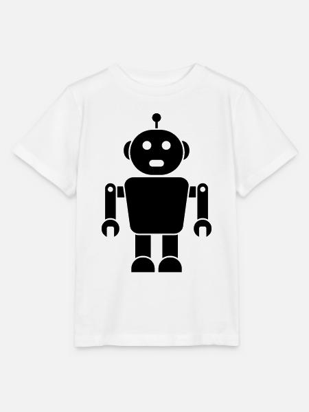 Roboter Roboter - Stanley/Stella Kinder T-Shirt MINI CREATOR - Weiß