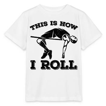 Fun Pole Vault Pole Vault Pole Vault - Stanley/Stella MINI CREATOR Kids’ T-Shirt - white - Front - Maike (125cm)