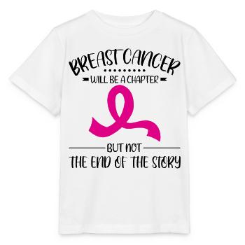 Breast Cancer Awareness Month Is Not the End - Stanley/Stella MINI CREATOR Kids’ T-Shirt - white - Front - Maike (125cm)