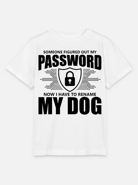 Cybersecurity Computersicherheit Cybersecurity - Stanley/Stella Kinder T-Shirt MINI CREATOR - Weiß