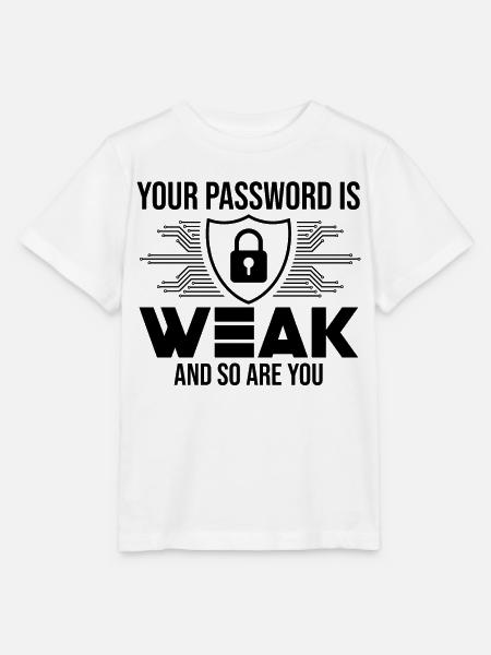 Funny Cybersecurity Computer Sicherheit - Stanley/Stella Kinder T-Shirt MINI CREATOR - Weiß