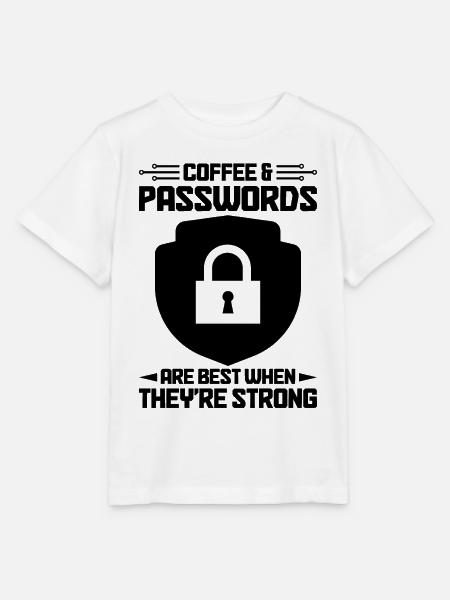 Cybersecurity Computersicherheit Cybersecurity - Stanley/Stella Kinder T-Shirt MINI CREATOR  - Weiß