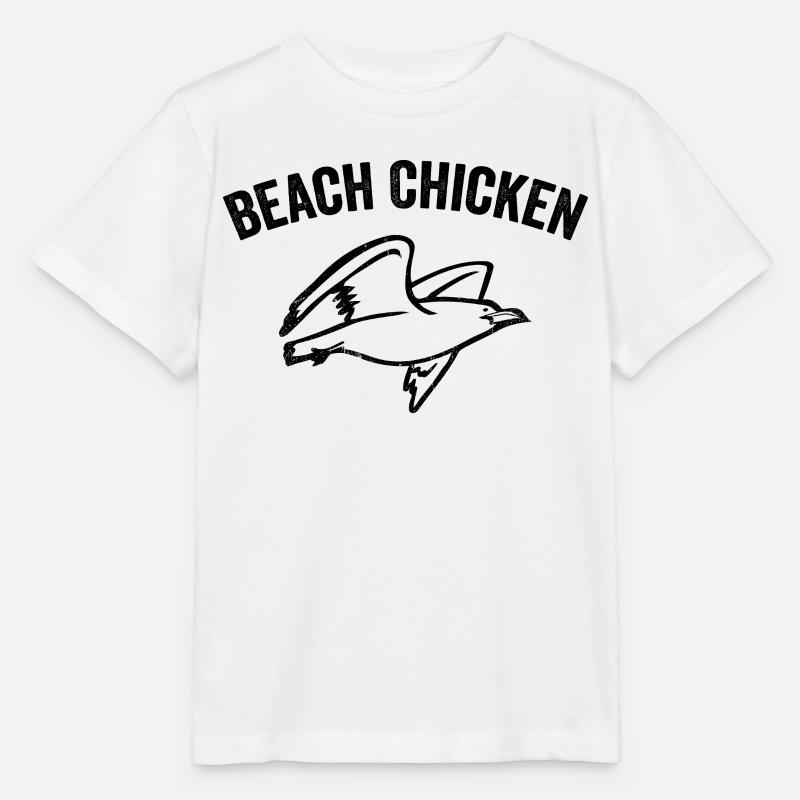 Lustige Möwe Seemöwe Strandhuhn - Stanley/Stella Kinder T-Shirt MINI CREATOR  - Weiß