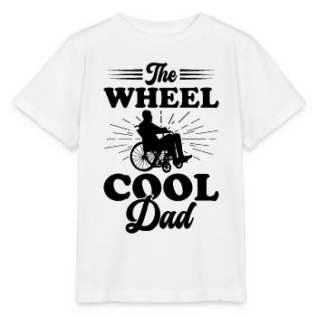 Funny Spinal Cord Injury Wheelchair Cross-Section - Stanley/Stella MINI CREATOR Kids’ T-Shirt - white - Front - Maike (125cm)