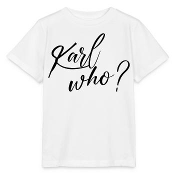 Karl qui ? - T-shirt bio MINI CREATOR Stanley/Stella Enfant - blanc - Devant - Maike (125cm)