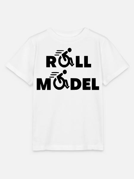 Jeder Rollstuhlfahrer ist ein Vorbild * - Stanley/Stella Kinder T-Shirt MINI CREATOR - Weiß