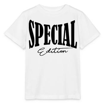 Chemise Tuner édition spéciale - T-shirt bio MINI CREATOR Stanley/Stella Enfant - blanc - Devant - Maike (125cm)