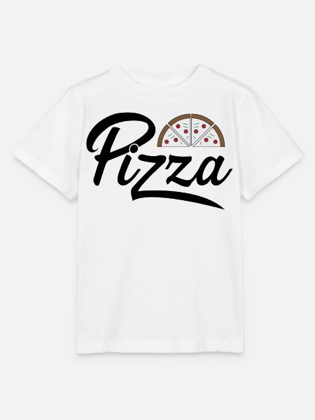 Pizza - Stanley/Stella Kinder T-Shirt MINI CREATOR  - Weiß