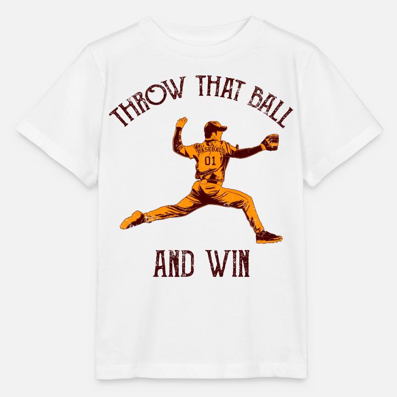 Lustiger Pitcher - Stanley/Stella Kinder T-Shirt MINI CREATOR - Weiß
