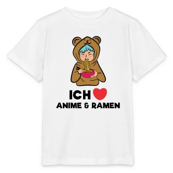 Anime Japan Popkultur Zeichentrick Herz Comic - Stanley/Stella Kinder T-Shirt MINI CREATOR  - Weiß - Vorne - Maike (125cm)