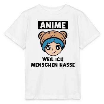 Zeichentrick Popkultur Statement Manga Anime Cool - Stanley/Stella Kinder T-Shirt MINI CREATOR  - Weiß - Vorne - Maike (125cm)